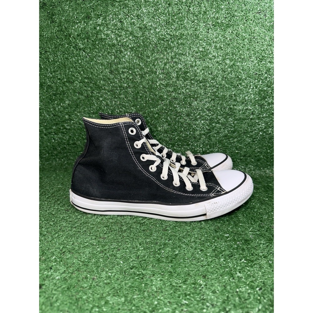 Converse Shoes Womens Size 10 Chuck Taylor All Star High Top Black White Sneaker - Picture 2 of 11